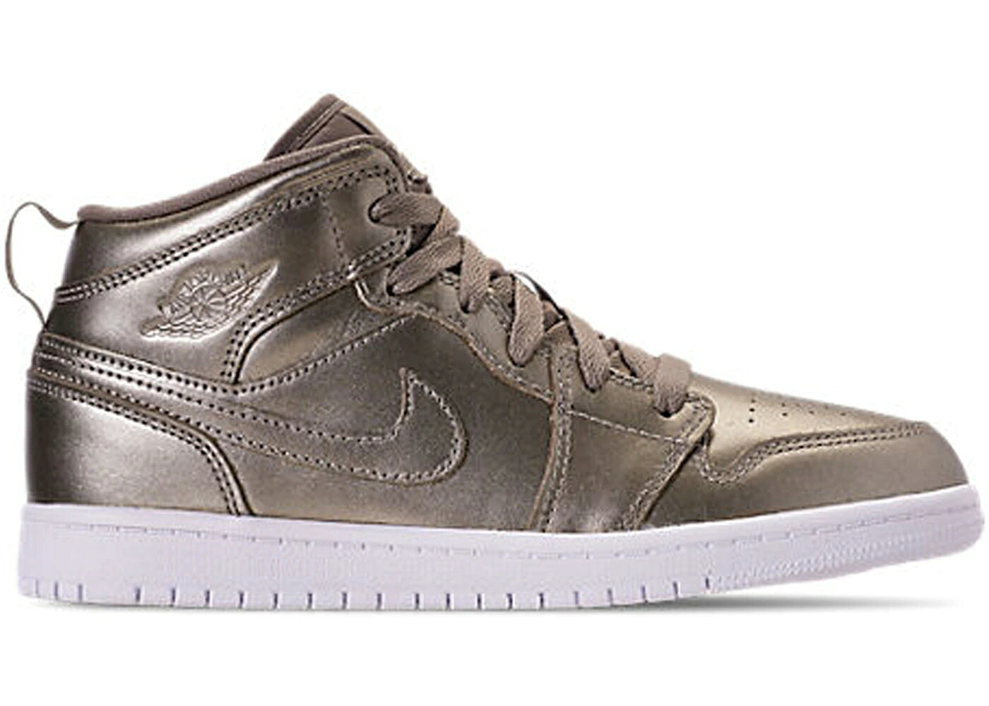 ナイキ ジョーダン ミッド 白色 ホワイト 赤 レッド ジュニア キッズ JORDAN 1 MID SEPIA STONE (PS) / SEPIA STONE WHITE NOBLE RED ベビー マタニティ スニーカー|スニケス