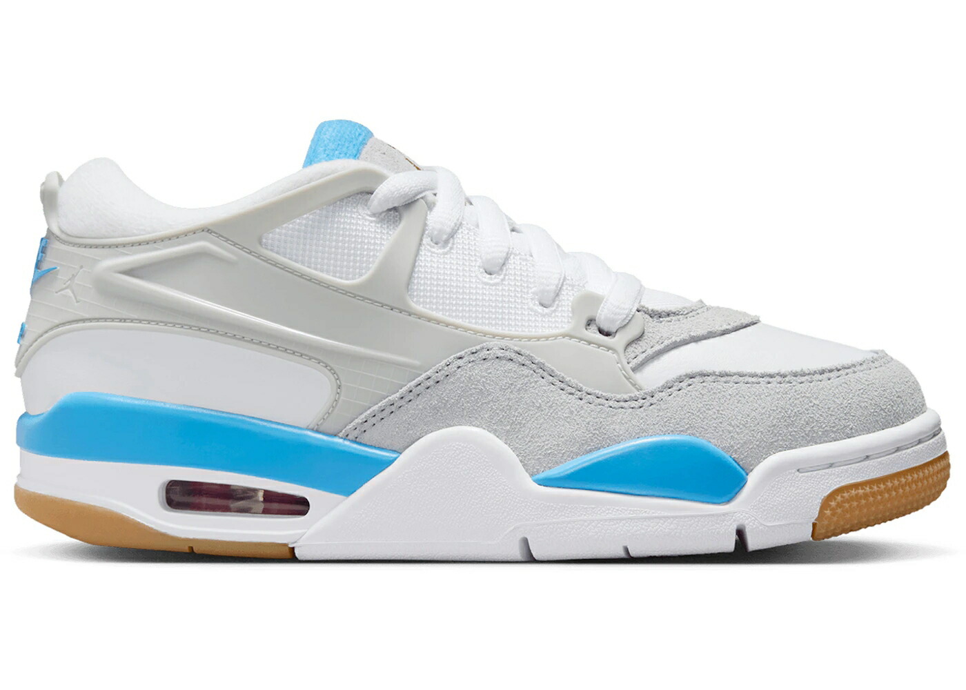 ナイキ ジョーダン 白色 ホワイト レジェンド 青色 ブルー 灰色 グレー ジュニア キッズ JORDAN 4 RM WHITE LEGEND BLUE (GS) / WHITE WHITE NEUTRAL GREY ベビー マタニティ スニーカー