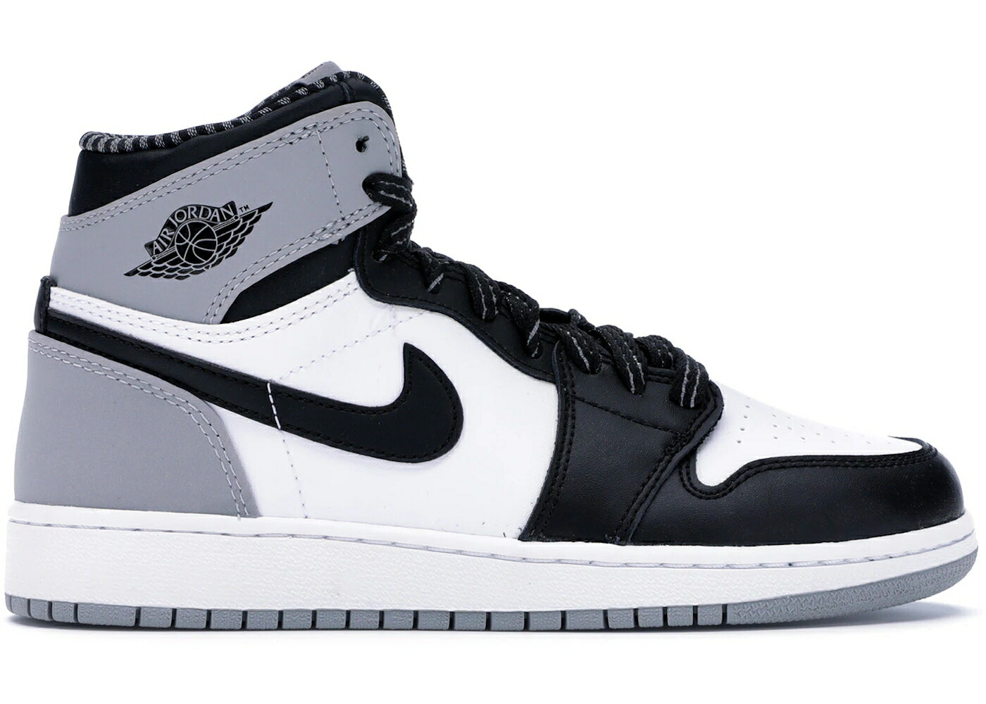 ナイキ ジョーダン 白色 ホワイト 黒色 ブラック ジュニア キッズ JORDAN 1 RETRO BARONS (GS) / WHITE BLACK WOLFGREY ベビー マタニティ スニーカー