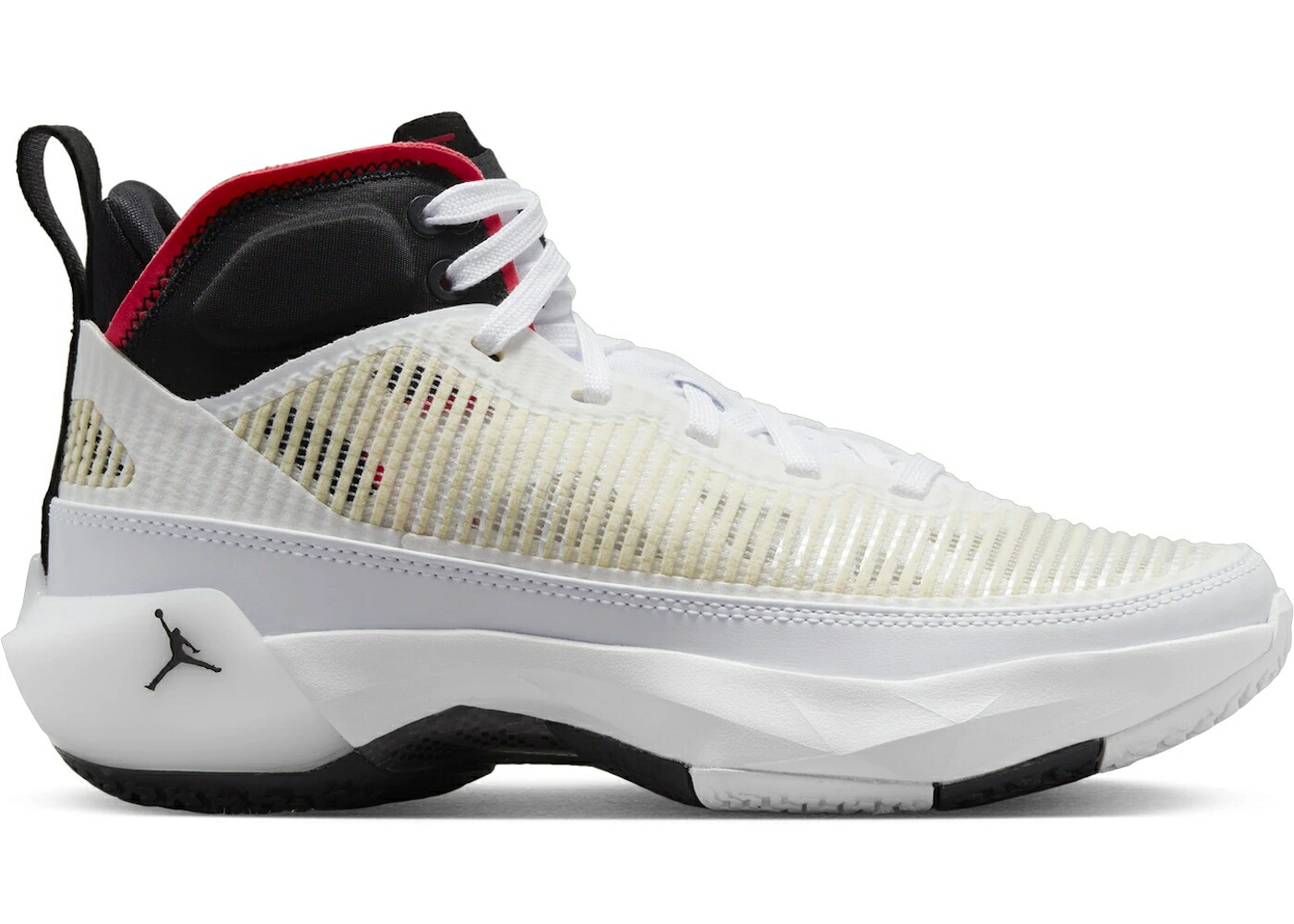 ナイキ ジョーダン 白色 ホワイト 赤 レッド 黒色 ブラック ジュニア キッズ JORDAN 37 WHITE SIREN RED BLACK (GS) / WHITE SIREN RED BLACK ベビー マタニティ スニーカー