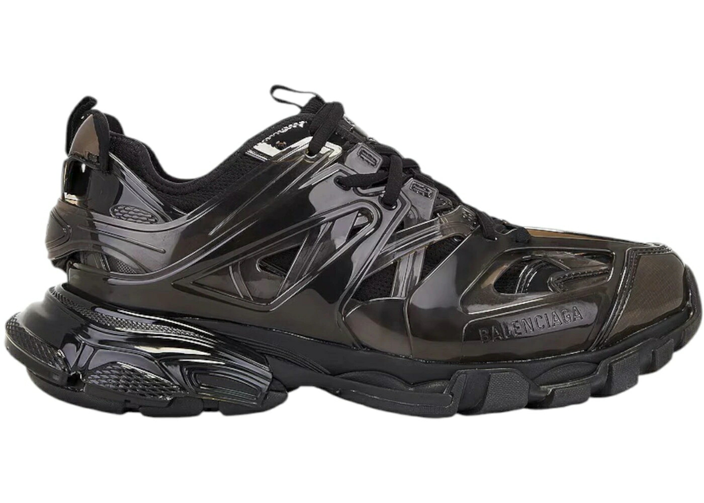 バレンシアガ トラック 黒色 ブラック スニーカー メンズ BALENCIAGA TRACK JELLY BLACK /|スニケス