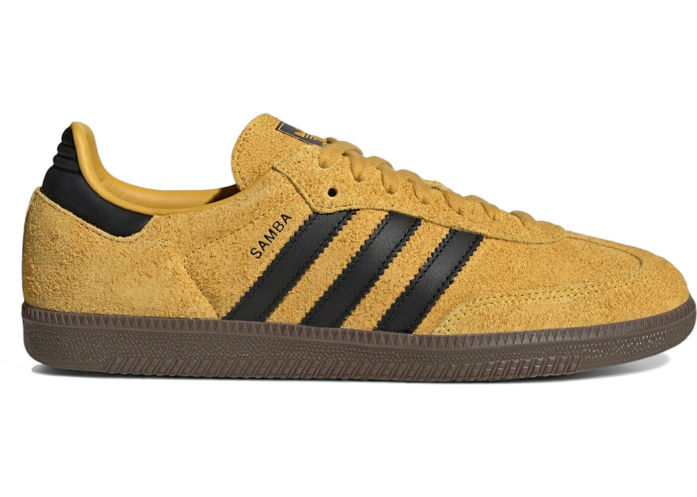 アディダス サンバ 黄味がかった 黄色 黒いこと 黒いこと 中核グループ スニーカー メンズ ADIDAS SAMBA OG EQT YELLOW BLACK / EQT YELLOW CORE BLACK GUM