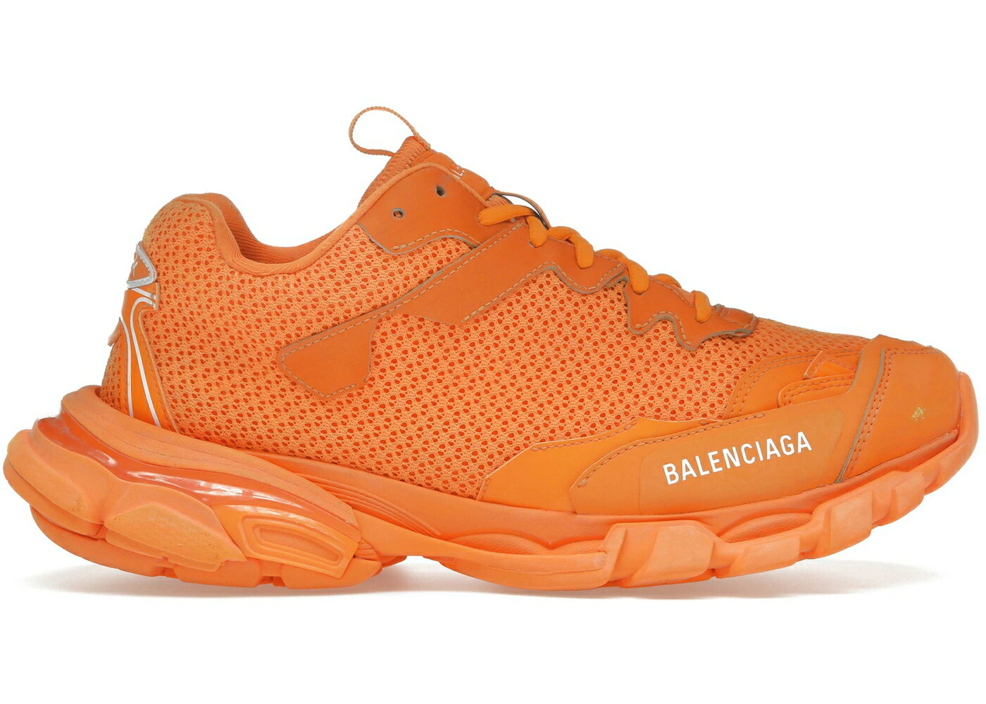 バレンシアガ 橙 オレンジ色 TRACK.3 スニーカー メンズ BALENCIAGA ORANGE /