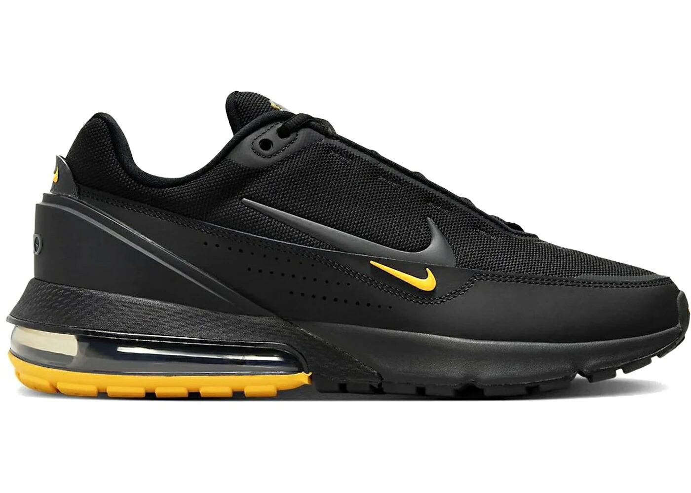 ナイキ マックス 黒いこと 黒いこと ゴールド しろがね色 しろがね色 大気圏マックス スニーカー メンズ NIKE AIR MAX PULSE BLACK UNIVERSITY GOLD / BLACK METALLIC SILVER UNIVERSITY