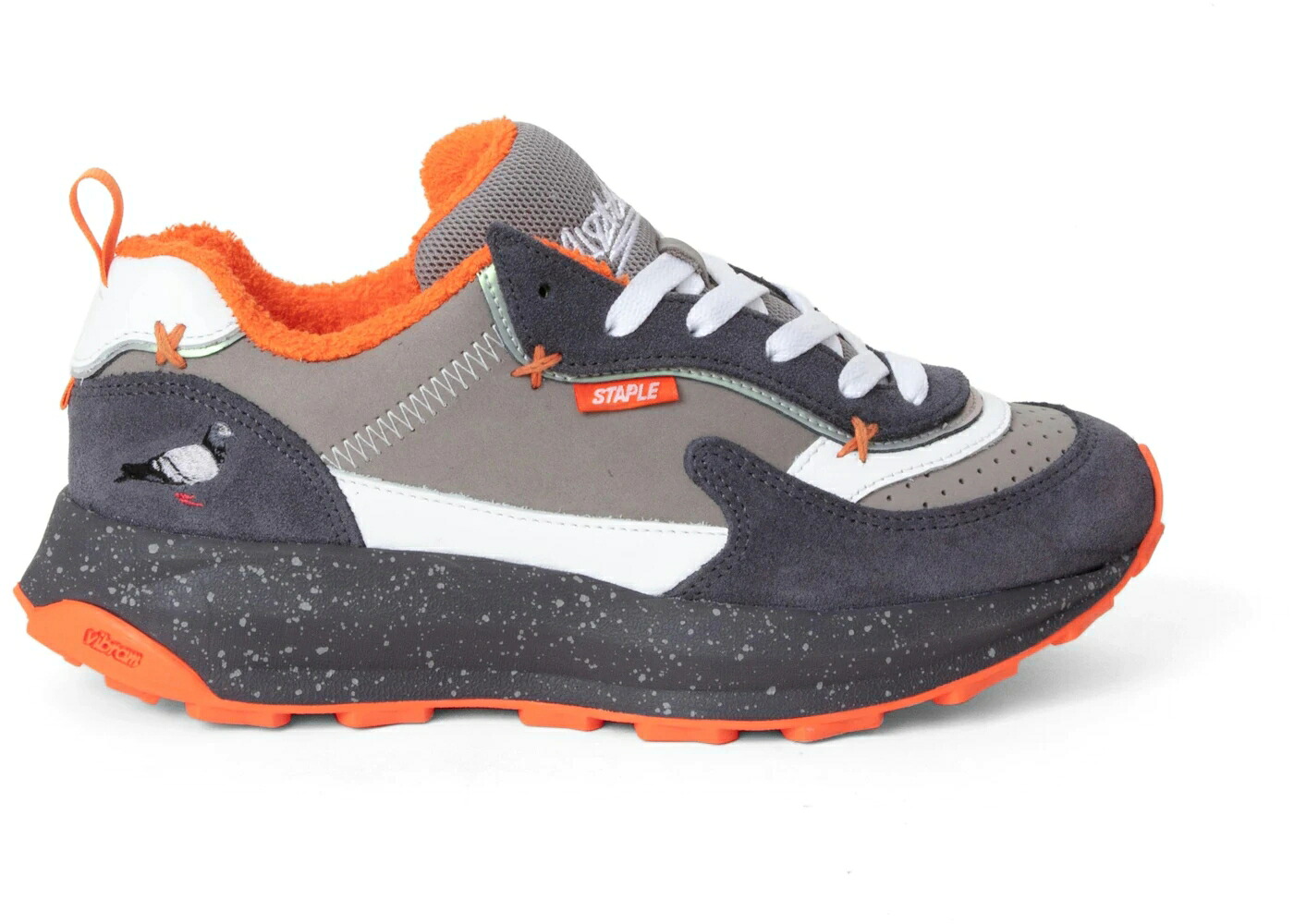 ステープル 灰色 グレー ピンク スニーカー メンズ MACHE RUNNER STAPLE PIGEON / GREY GREY PINK