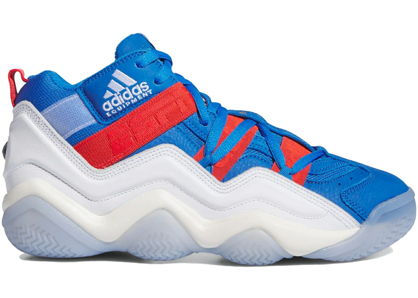 アディダス 白色 ホワイト トップテン スニーカー メンズ ADIDAS TOP TEN 2000 ESPN / BRIGHT ROYAL CLOUD WHITE PANTONE