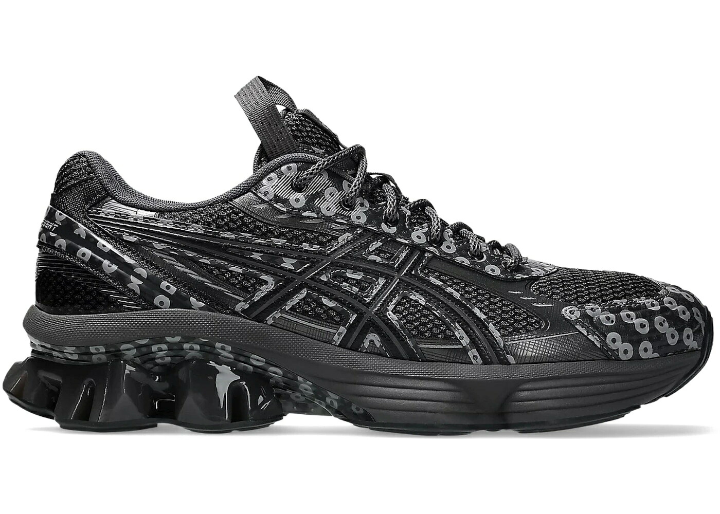 アシックス 薄墨色 薄墨色 薄墨色 スニーカー メンズ ASICS US7-S GEL-KINETIC FLUENT KIKO KOSTADINOV OBSIDIAN GREY / OBSIDIAN GREY GRAPHITE GRAY