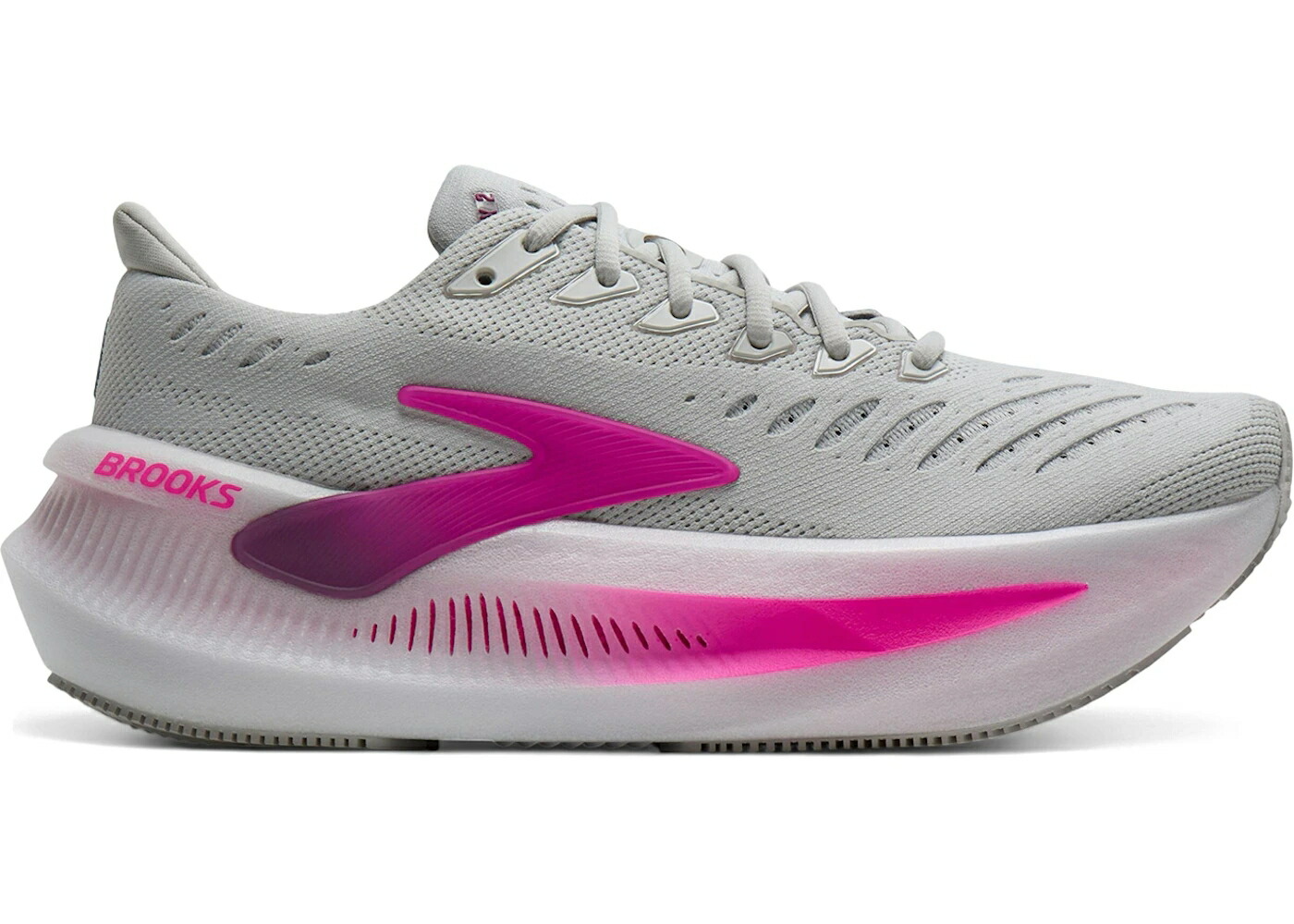ブルックス マックス サクラ色 WOMEN\u0027S スニーカー レディース BROOKS GLYCERIN MAX 2 OYSTER ARGYLE CYBER PINK (WOMEN\u0027S) / OYSTER ARGYLE CYBER PINK