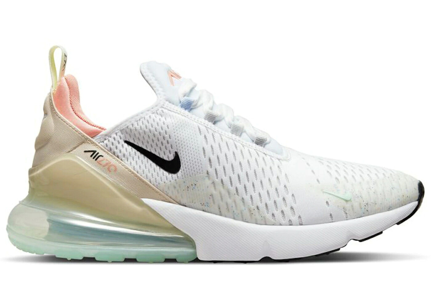 ナイキ マックス 白色 ホワイト ピュア プラチナム エアマックス スニーカー メンズ NIKE AIR MAX 270 WHITE SANDDRIFT / WHITE SANDDRIFT PURE PLATINUM｜スニケス 55,880円