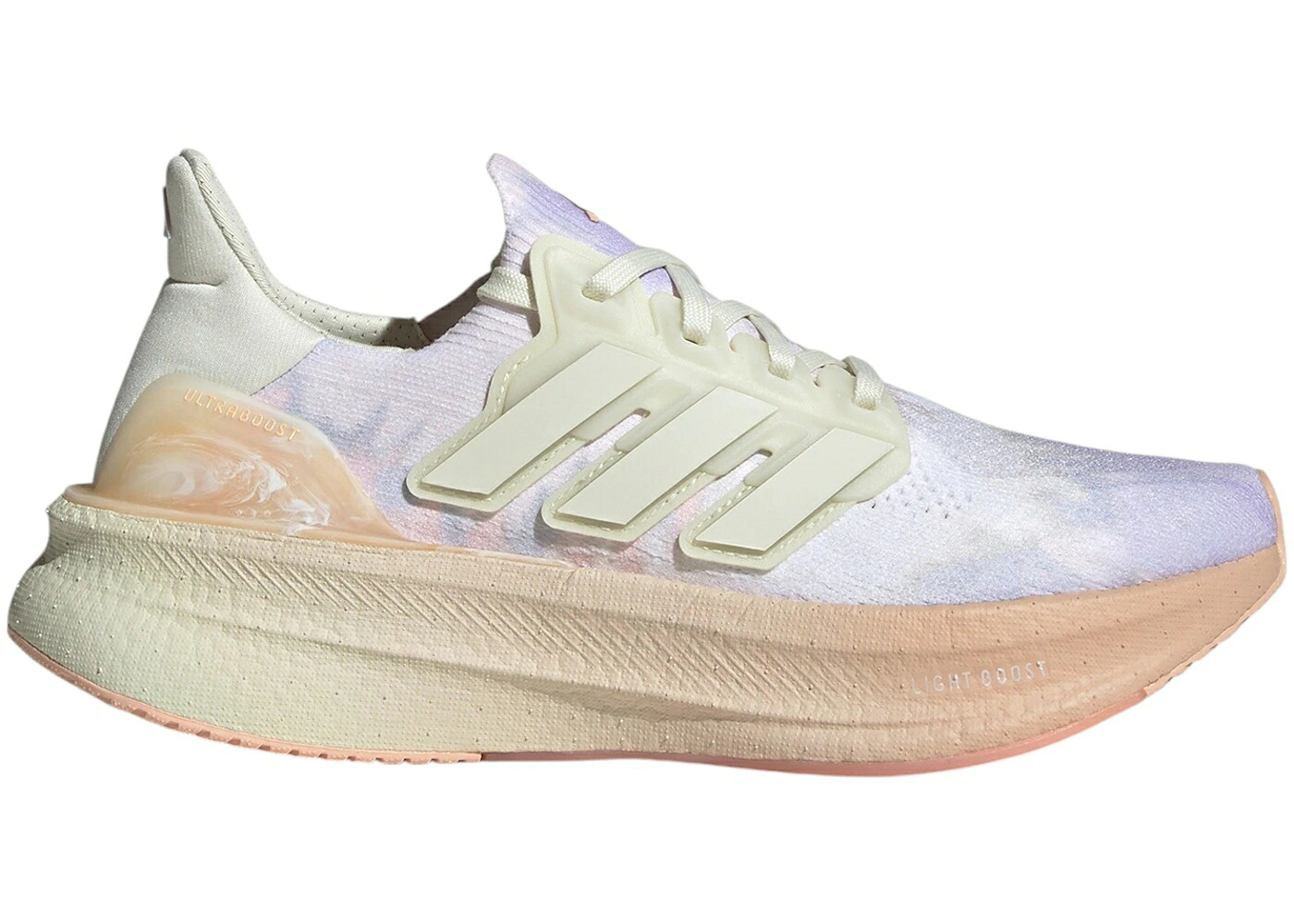 アディダス ウルトラ ブースト ウォーム アイボリー 紫 パープル ウルトラブースト WOMEN'S スニーカー レディース ADIDAS ULTRA BOOST 5 TIE-DYE (WOMEN'S) / WARM VANILLA IVORY PURPLE TINT|スニケス