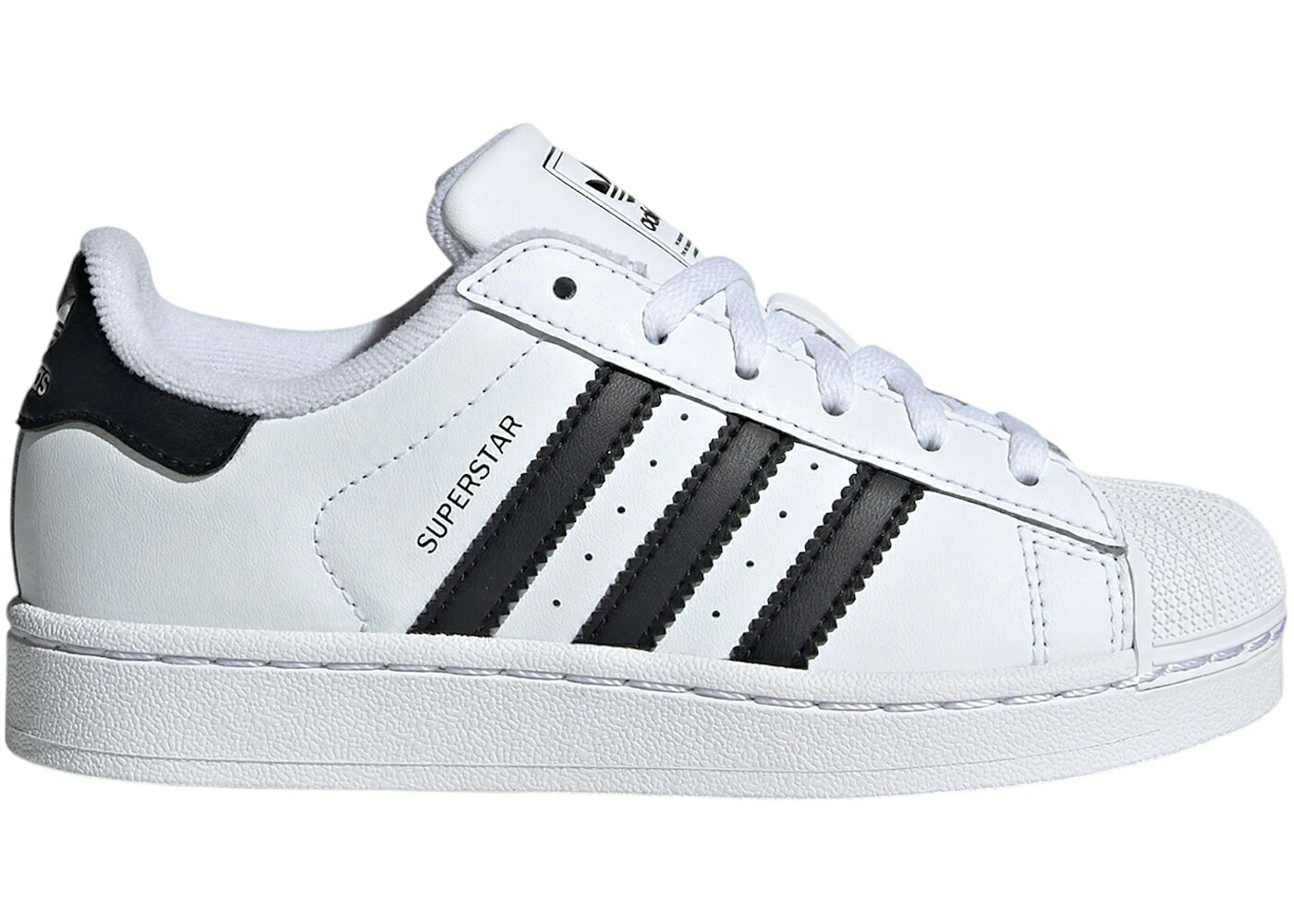 アディダス スーパースター 白色 ホワイト コア 黒色 ブラック ジュニア キッズ ADIDAS SUPERSTAR II CLOUD WHITE CORE BLACK (PS) / CLOUD WHITE CORE BLACK CLOUD ベビー マタニティ スニーカー