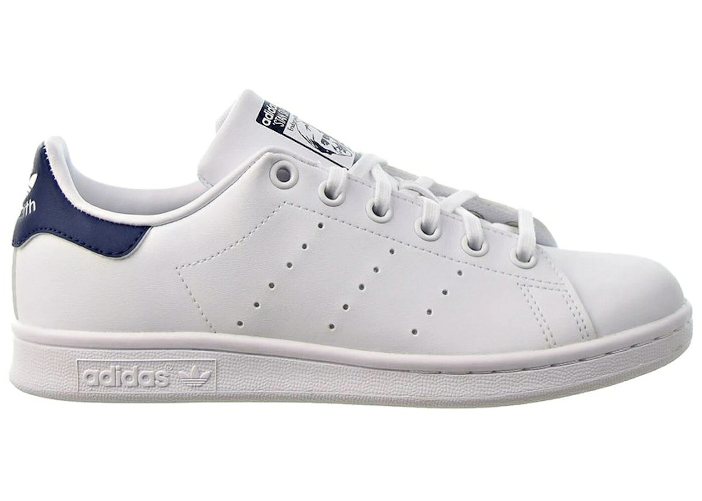 アディダス 白色 ホワイト 青色 ブルー スタンスミス ジュニア キッズ ADIDAS STAN SMITH CLOUD WHITE DARK BLUE (GS) / CLOUD WHITE CLOUD WHITE DARK ベビー マタニティ スニーカー