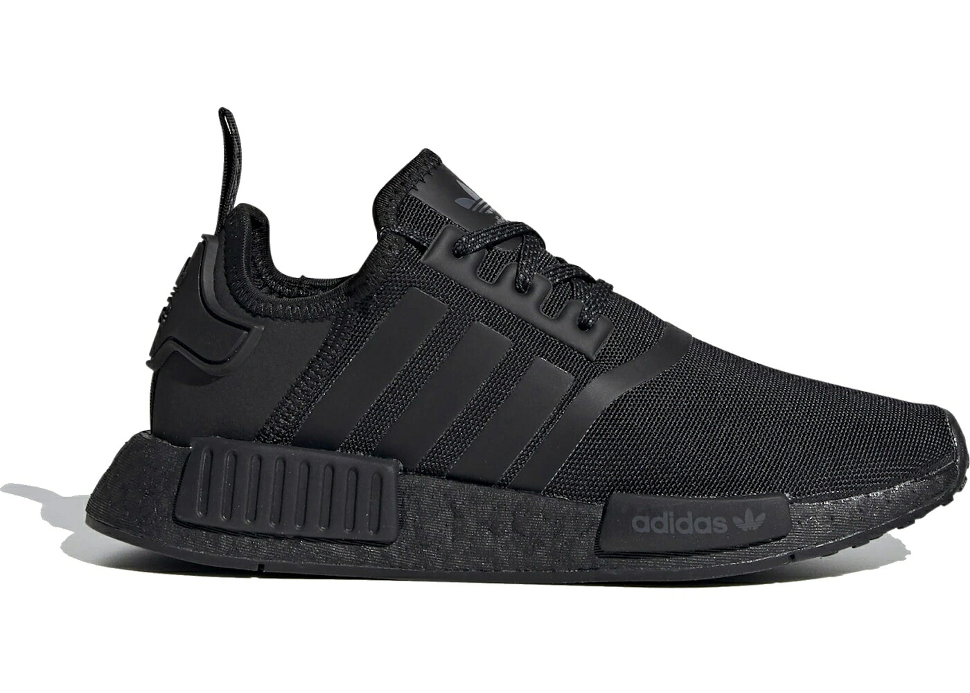 アディダス コア 黒色 ブラック 灰色 グレー ジュニア キッズ ADIDAS NMD R1 CORE BLACK GREY (GS) / CORE BLACK CORE BLACK GREY ベビー マタニティ スニーカー|スニケス