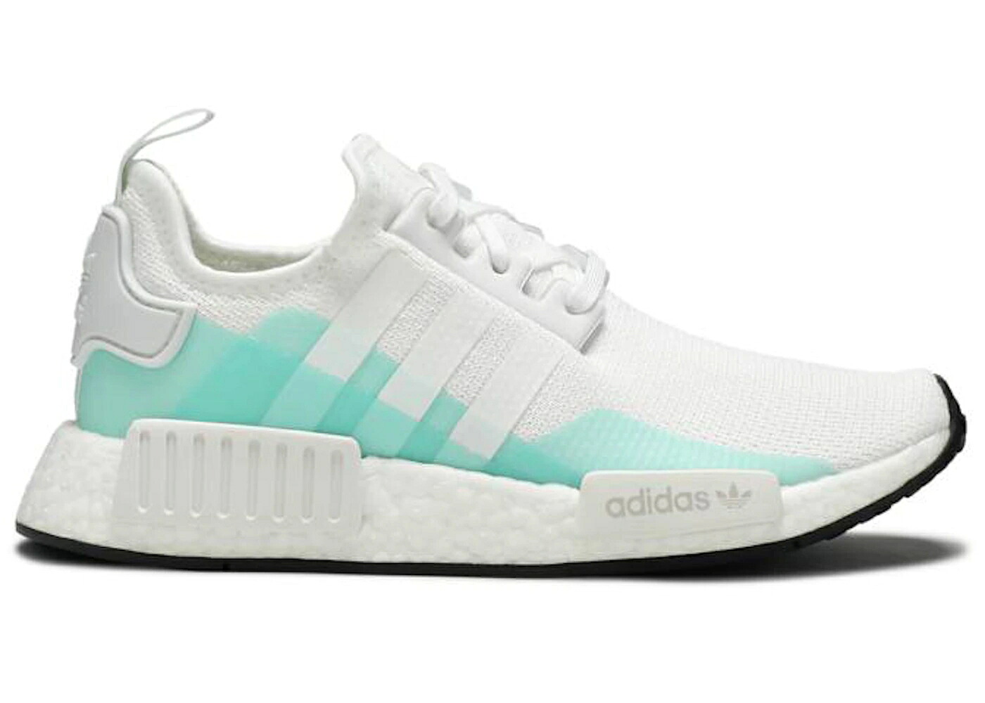 アディダス 白いこと 白いこと お坊っちゃん キッズ ADIDAS NMD R1 WHITE CLEAR MINT (GS) / CLOUD WHITE CLOUD WHITE CLEAR もの言う花 マタニティ スニーカー