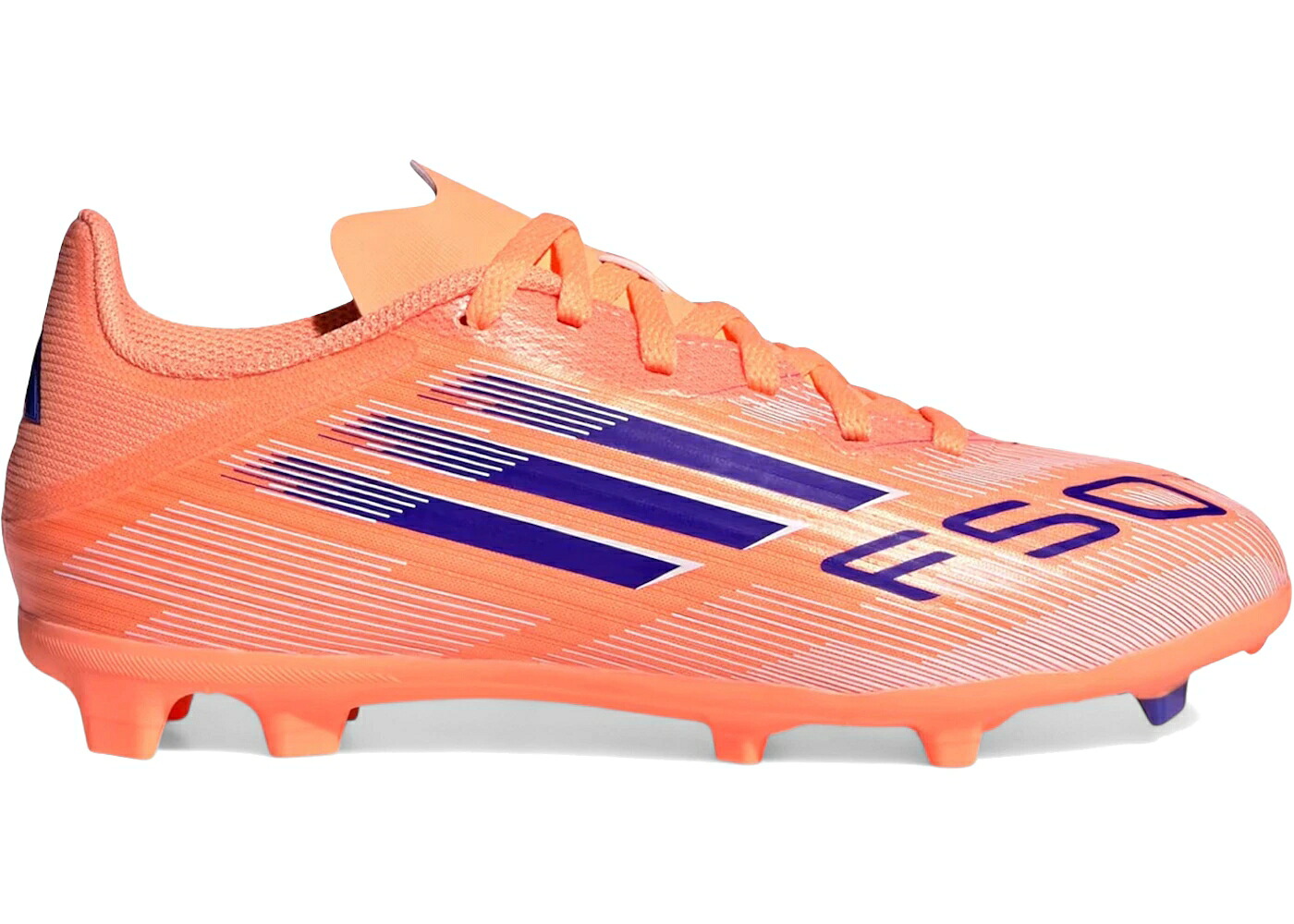 アディダス 橙 オレンジ 青色 ブルー ジュニア キッズ ADIDAS F50 LEAGUE FG/MG CORAL BLAZE PACK (KIDS) / BEAM ORANGE LUCID BLUE CLOUD ベビー マタニティ スニーカー|スニケス