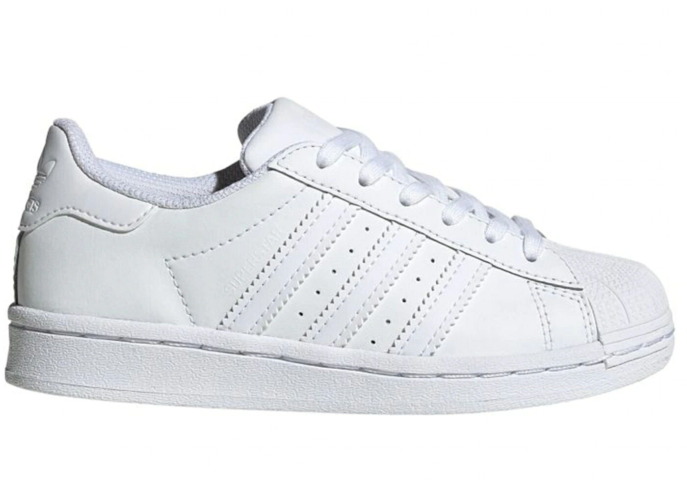 アディダス スーパースター 白色 ホワイト ジュニア キッズ ADIDAS SUPERSTAR TRIPLE WHITE (PS) / CLOUD WHITE CLOUD WHITE CLOUD ベビー マタニティ スニーカー 18,144円