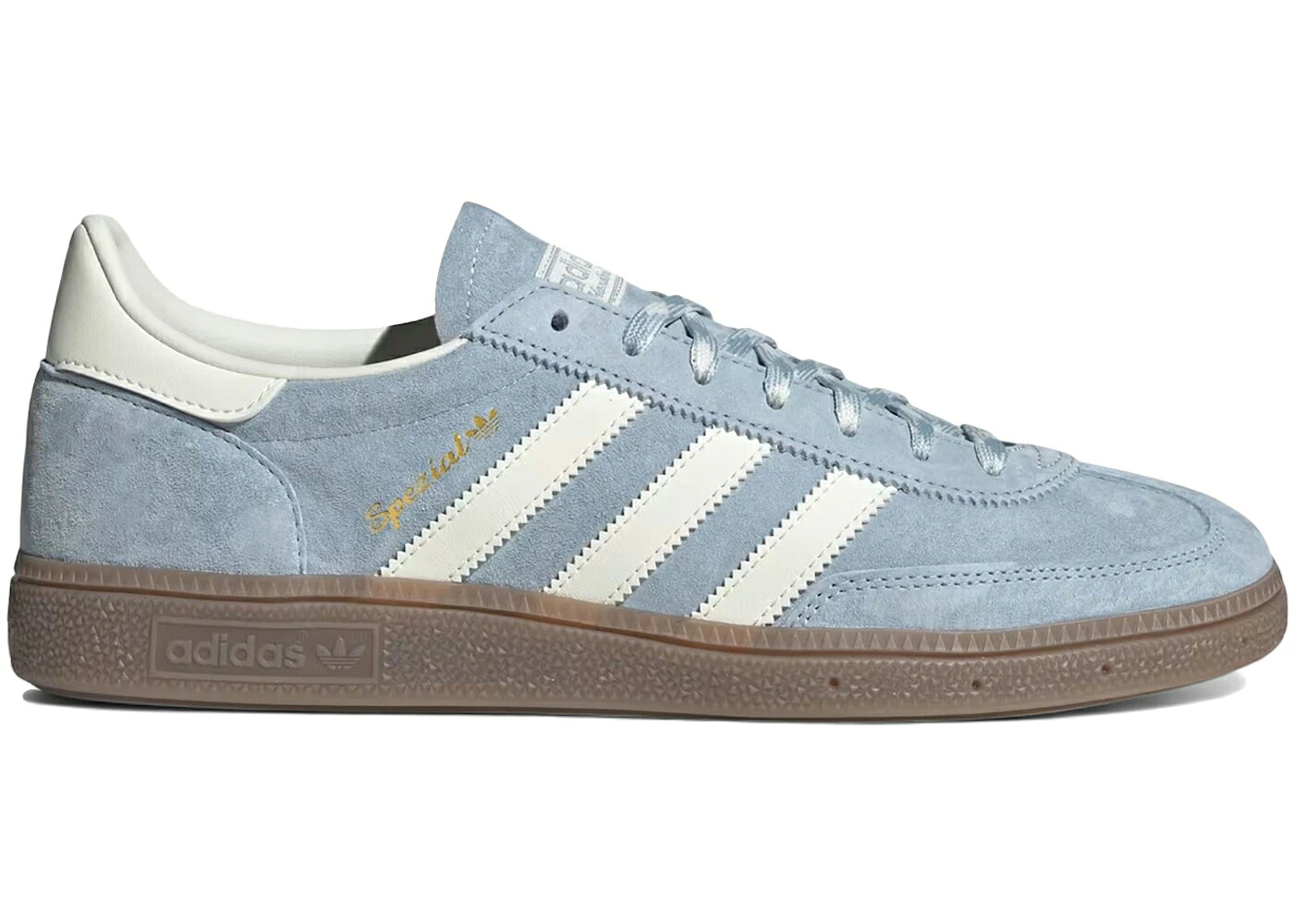 アディダス ハンドボール スペシアル 青味 青色 白いこと 白いこと スニーカー メンズ ADIDAS HANDBALL SPEZIAL WONDER BLUE OFF WHITE GUM / WONDER BLUE OFF WHITE GUM