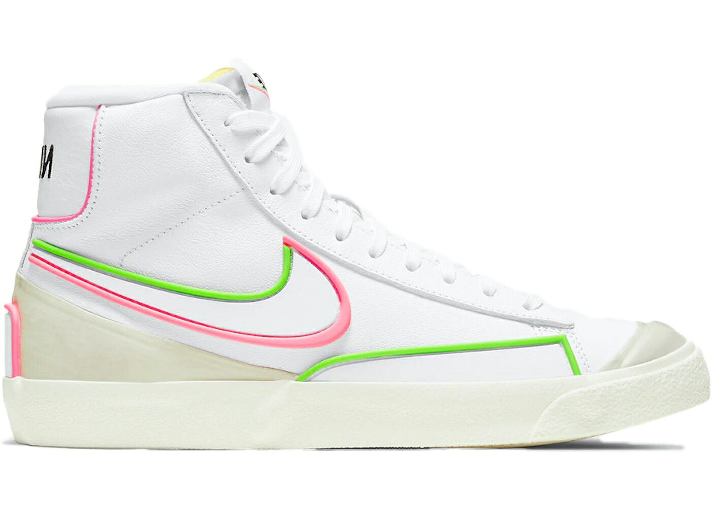 ナイキ ブレイザー 白いこと 白いこと 緑 緑であること WOMEN\u0027S スニーカー レディース NIKE BLAZER 77 INFINITE WATERMELON (WOMEN\u0027S) / WHITE ELECTRIC GREEN SUNSET