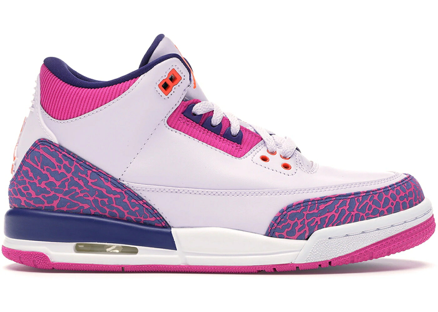 ナイキ ジョーダン クリムゾン ファイア ジュニア キッズ JORDAN 3 RETRO BARELY GRAPE (GS) / BARELY GRAPE HYPER CRIMSON FIRE ベビー マタニティ スニーカー｜スニケス