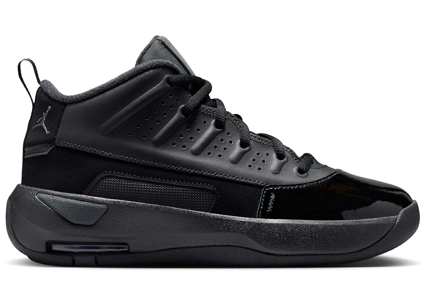 ナイキ ジョーダン マックス 佇まい 黒いこと 黒いこと 御坊っちゃん キッズ JORDAN MAX AURA 7 BLACK ANTHRACITE (GS) / BLACK ANTHRACITE もの言う花 マタニティ スニーカー