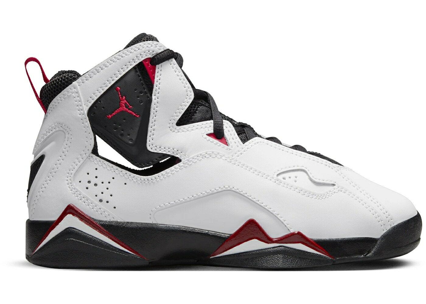 ナイキ ジョーダン フライト 白色 ホワイト 赤 レッド 黒色 ブラック トゥルーフライト ジュニア キッズ JORDAN TRUE FLIGHT WHITE VARSITY RED BLACK (GS) / WHITE VARSITY RED BLACK ベビー マタニティ スニ