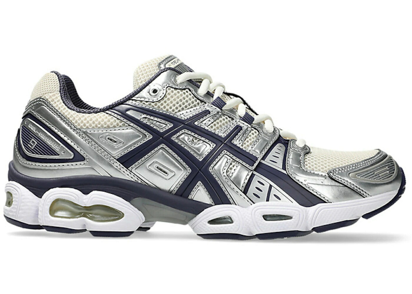 アシックス 藍色 インディゴ スニーカー メンズ ASICS GEL-NIMBUS 9 OATMEAL INDIGO FOG / OATMEAL INDIGO FOG