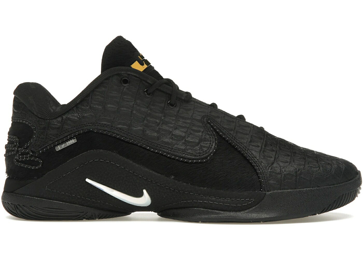ナイキ レブロン 黒色 ブラック スニーカー メンズ NIKE LEBRON 22 BLACK LABEL / BLACK ALABASTER BLACK HYPER