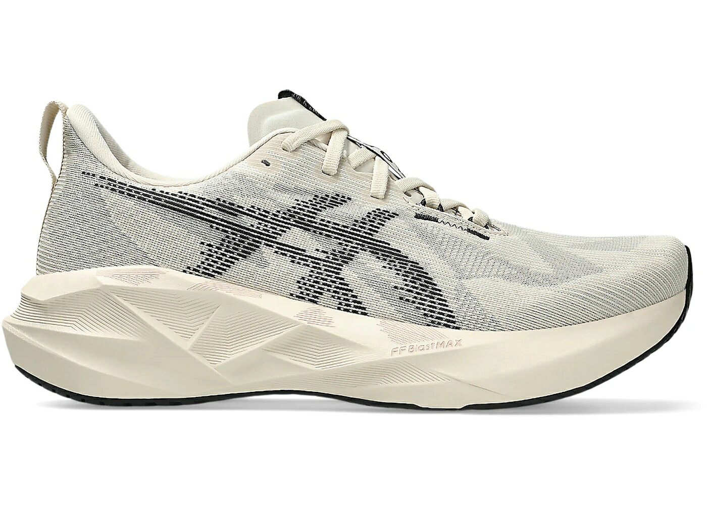アシックス 黒いこと 黒いこと スニーカー メンズ ASICS NOVABLAST 5 OATMEAL BLACK / OATMEAL BLACK