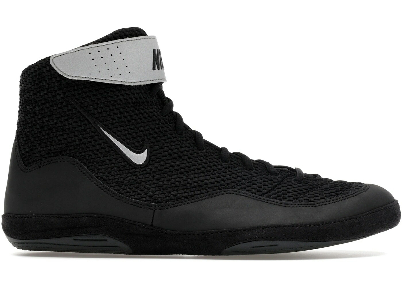 ナイキ 黒色 ブラック 銀色 シルバー 白色 ホワイト スニーカー メンズ NIKE INFLICT 3 BLACK METALLIC SILVER / BLACK METALLIC SILVER WHITE