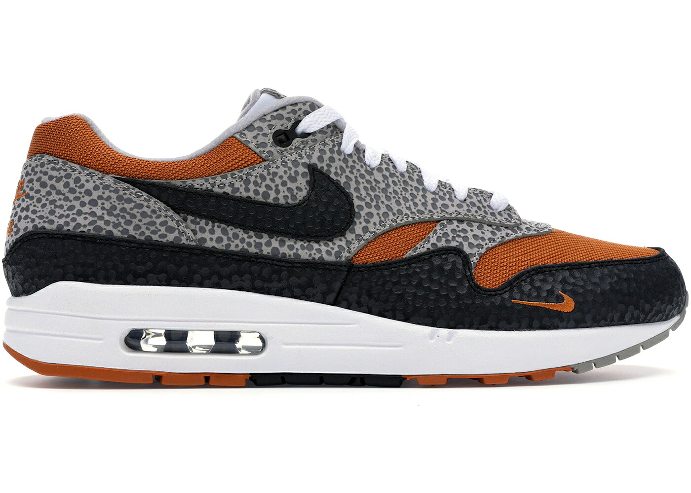 ナイキ マックス サファリ 黒色 ブラック 灰色 グレー エアマックス SIZE? スニーカー メンズ NIKE AIR MAX 1 SAFARI (2018) / BLACK GREY CARROT
