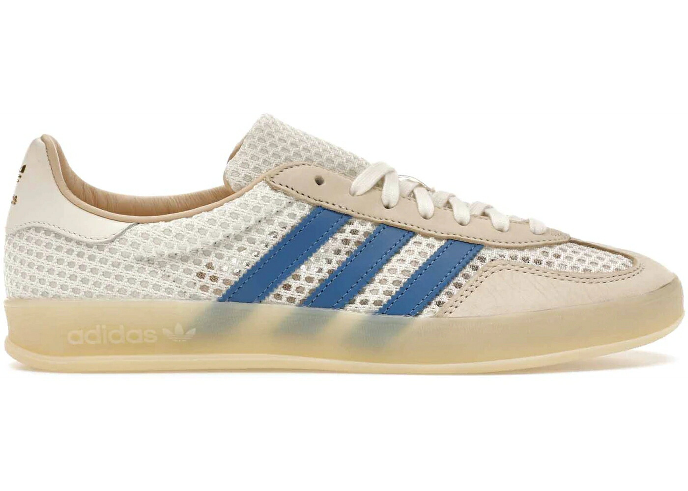 アディダス ガゼル 白色 ホワイト 青色 ブルー ウォーム スニーカー メンズ ADIDAS GAZELLE INDOOR OFF WHITE FOCUS BLUE / OFF WHITE FOCUS BLUE WARM