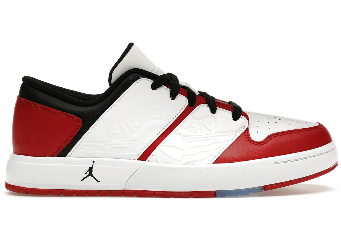 ナイキ ジョーダン 赤 赤いこと 黒いこと 黒いこと 白いこと 白いこと スニーカー メンズ JORDAN NU RETRO 1 LOW VARSITY RED BLACK / VARSITY RED WHITE BLACK