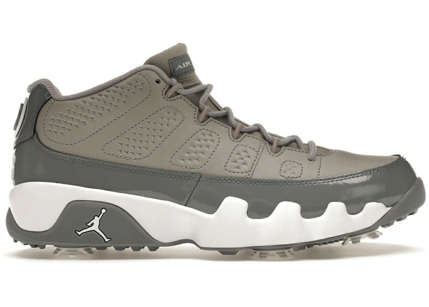 ナイキ ジョーダン ゴルフ クール 灰色 グレー 白色 ホワイト スニーカー メンズ JORDAN 9 RETRO LOW GOLF COOL GREY / MEDIUM GREY COOL GREY WHITE