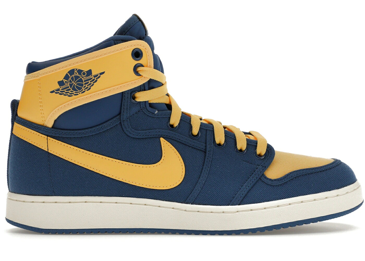 ナイキ ジョーダン 青色 ブルー ゴールド スニーカー メンズ JORDAN 1 RETRO AJKO LANEY / TRUE BLUE TOPAZ GOLD SAIL|スニケス