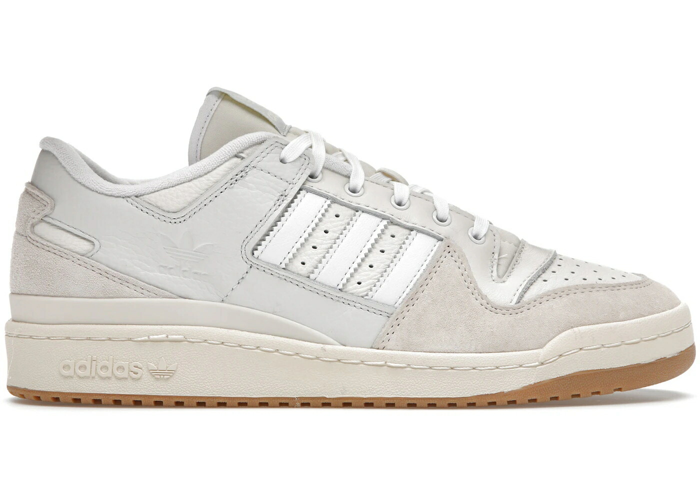 アディダス 討論会 白いこと 白いこと スニーカー メンズ ADIDAS FORUM 84 LOW ADV CHALK WHITE GUM / CHALK WHITE CLOUD WHITE CLOUD