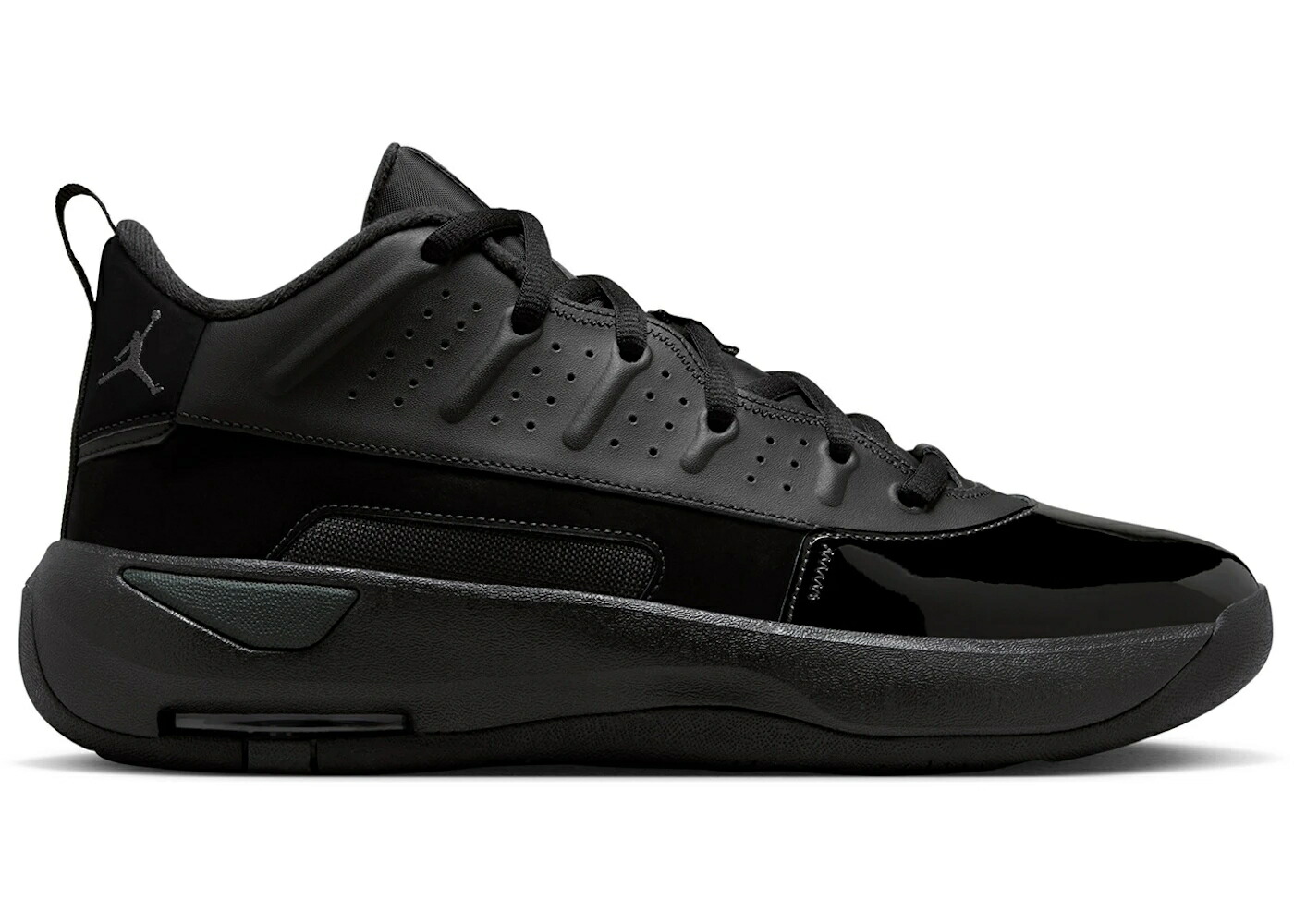 ナイキ ジョーダン マックス 佇まい 黒いこと 黒いこと スニーカー メンズ JORDAN MAX AURA 7 BLACK ANTHRACITE / BLACK ANTHRACITE