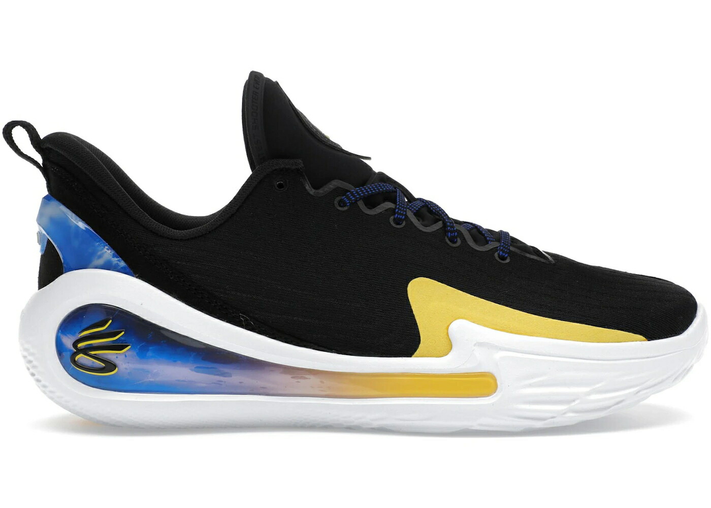 カリー 流れ受け答え 黒いこと 黒いこと 野球クラブ アンダーアーマー スニーカー メンズ UNDER ARMOUR UNDER ARMOUR CURRY FLOW 12 DUB NATION / BLACK TEAM ROYAL TAXI