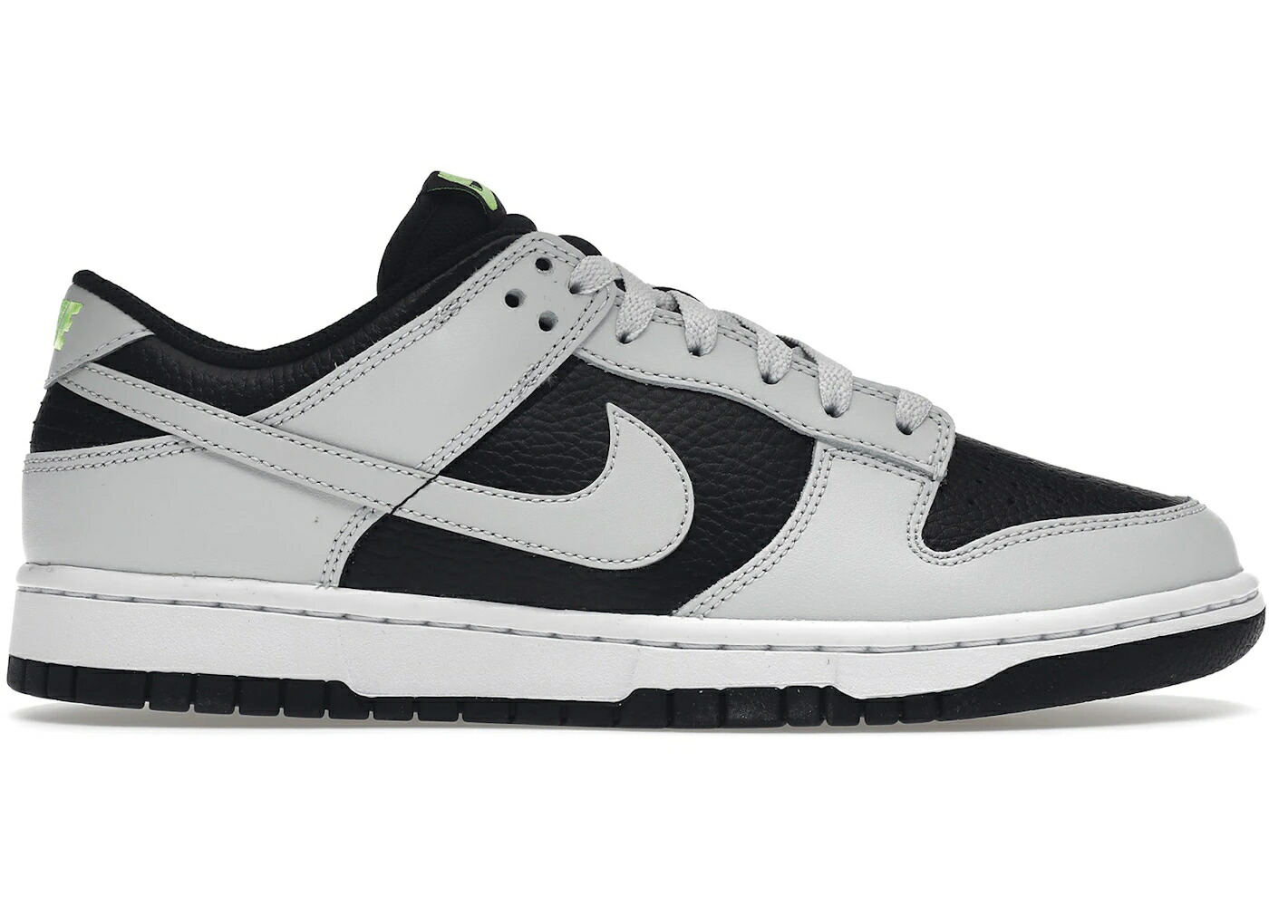 ナイキ ダンク 灰色 グレー 黒色 ブラック 白色 ホワイト ダンクロー スニーカー メンズ NIKE DUNK LOW GREY PANDA VOLT / BLACK VOLT WHITE PHOTON DUST
