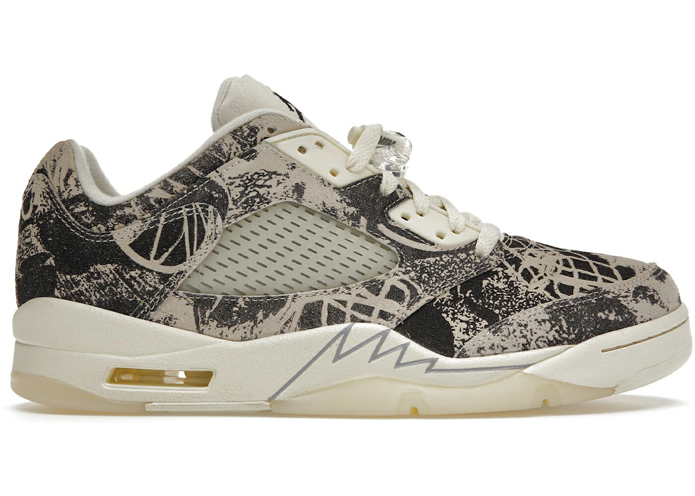 ナイキ ジョーダン 白いこと 白いこと 黒いこと 黒いこと WOMEN\u0027S スニーカー レディース JORDAN 5 RETRO LOW EXPRESSION (WOMEN\u0027S) / COCONUT MILK WHITE BLACK