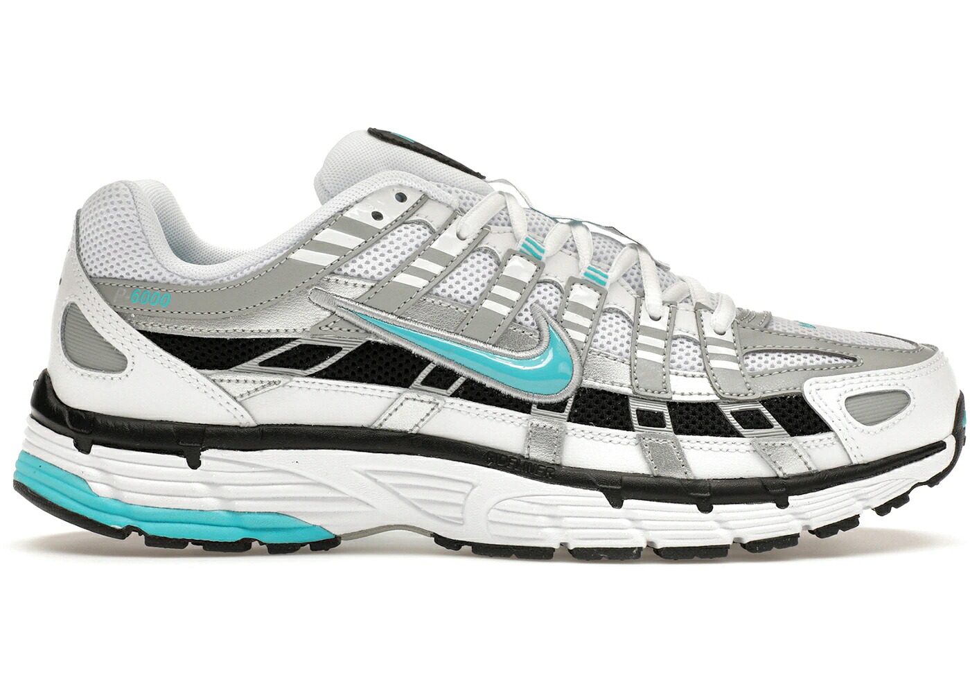 ナイキ 白色 ホワイト 銀色 シルバー 黒色 ブラック スニーカー メンズ NIKE P-6000 DUSTY CACTUS / WHITE METALLIC SILVER BLACK|スニケス