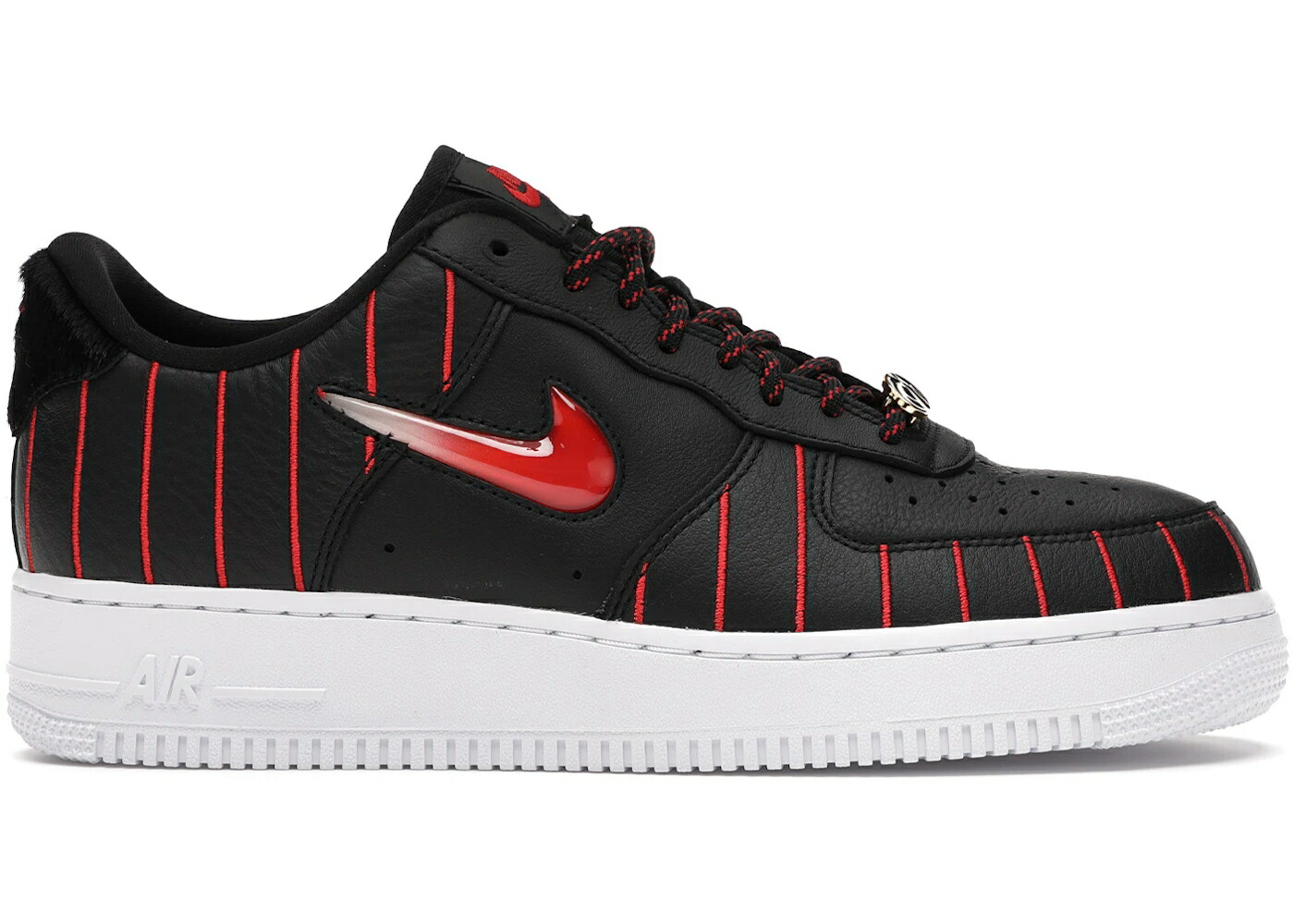 ナイキ シカゴ 黒色 ブラック 赤 レッド 白色 ホワイト エアフォース WOMEN スニーカー レディース NIKE AIR FORCE 1 LOW JEWEL CHICAGO ALL-STAR (2020) (WOMEN) / BLACK UNIVERSITY RED BLACK WHITE