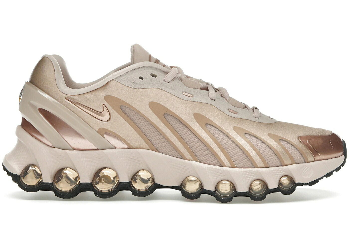 ナイキ マックス ローズ ゴールド 赤 レッド 銅 ブロンズ 黒色 ブラック エアマックス WOMEN スニーカー レディース NIKE AIR MAX DN8 ROSE GOLD (WOMEN) / METALLIC RED BRONZE BLACK