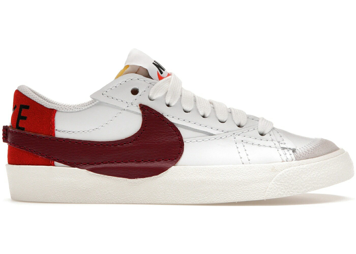 ナイキ ブレイザー ジャンボ 白いこと 白いこと WOMEN\u0027S スニーカー レディース NIKE BLAZER LOW 77 JUMBO DARK BEETROOT CINNABAR (WOMEN\u0027S) / WHITE DARK BEETROOT CINNABAR