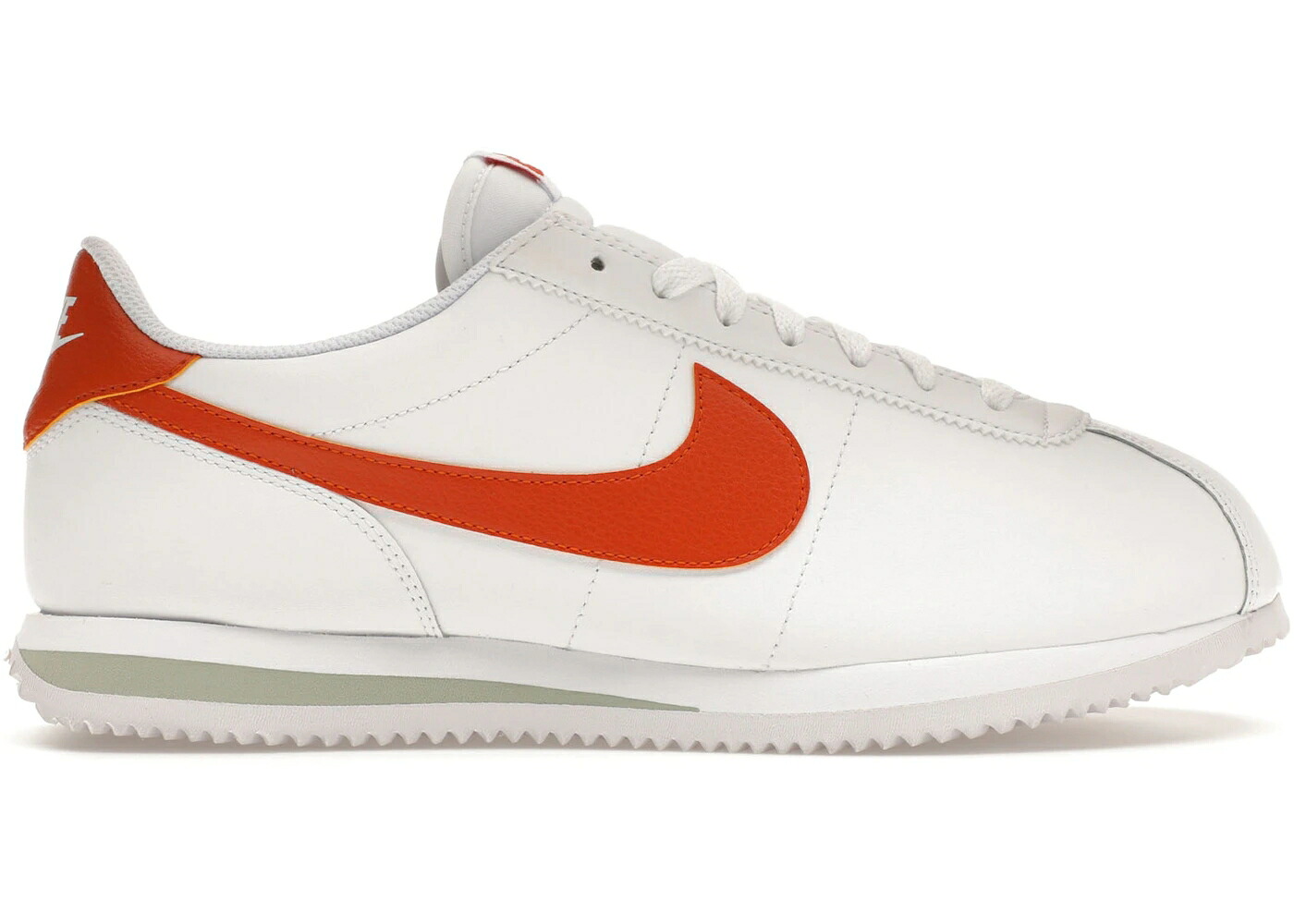ナイキ コルテッツ 白いこと 白いこと 橙 オレンジ色 翡翆 ジェード スニーカー メンズ NIKE CORTEZ WHITE CAMPFIRE ORANGE / WHITE JADE HORIZON CAMPFIRE