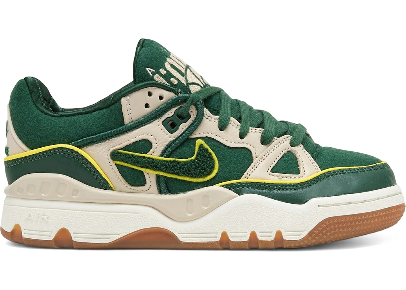 ナイキ カレッジ フォレスト 緑 グリーン エアフォース スニーカー メンズ NIKE AIR FORCE 3 LOW SP NIGO COLLEGE PACK FOREST GREEN / FOREST GREEN FOREST GREEN｜スニケス 57,915円