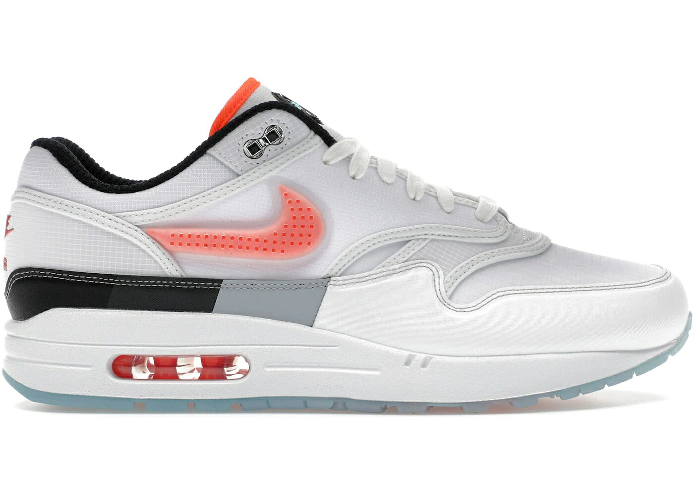 ナイキ マックス スティーブマッデン 白色 ホワイト クリムゾン 黒色 ブラック エアマックス '87 スニーカー メンズ NIKE AIR MAX 1 EA SPORTS MADDEN NFL 25 / WHITE HYPER CRIMSON BLACK