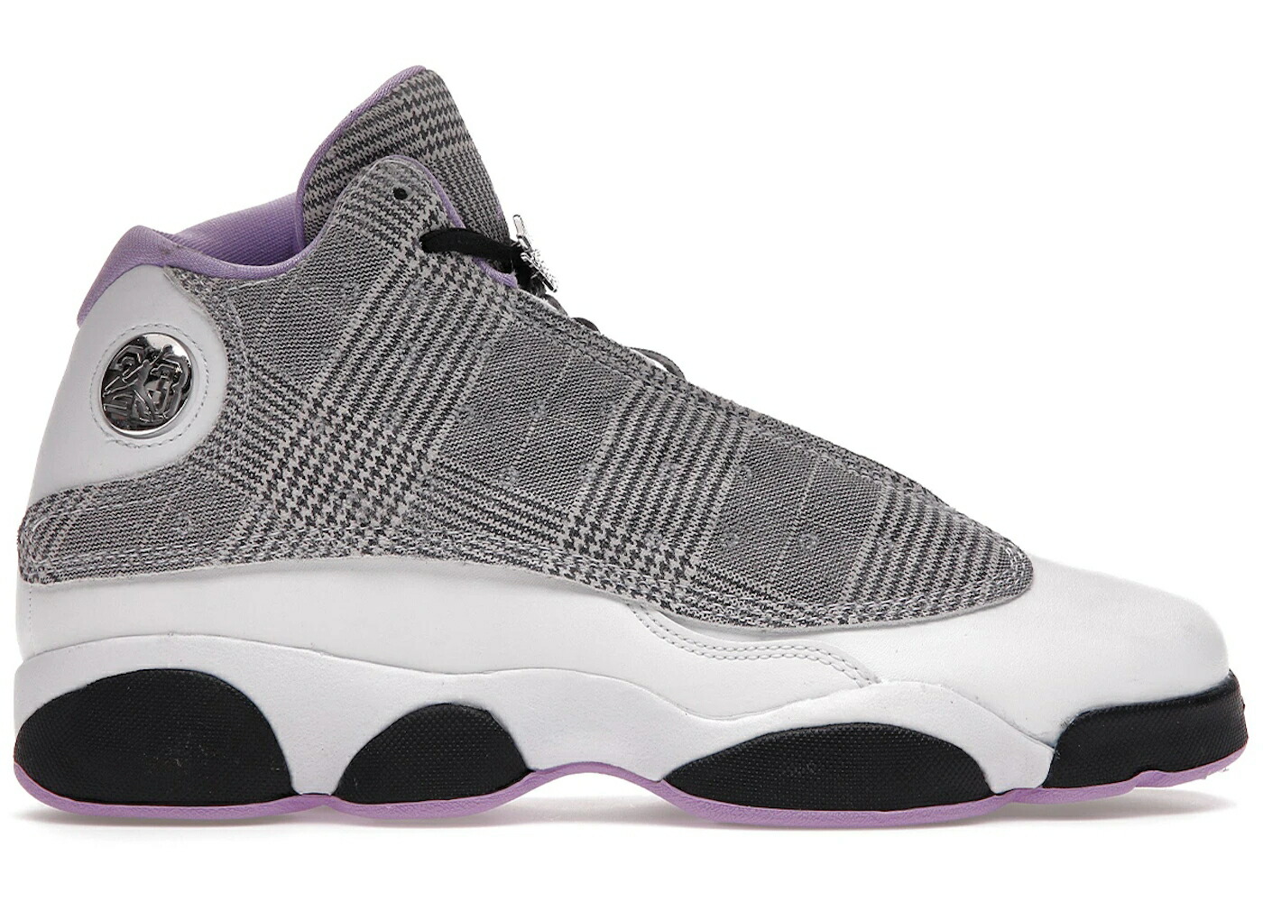 ナイキ ジョーダン サーティーン 黒色 ブラック 白色 ホワイト ジュニア キッズ JORDAN 13 RETRO HOUNDSTOOTH (GS) / BLACK LILAC WHITE ベビー マタニティ スニーカー