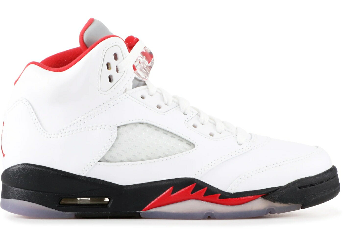 ナイキ ジョーダン ファイア 赤 レッド 白色 ホワイト 黒色 ブラック ジュニア キッズ JORDAN 5 RETRO FIRE RED 2013 (GS) / WHITE FIRE RED BLACK ベビー マタニティ スニーカー