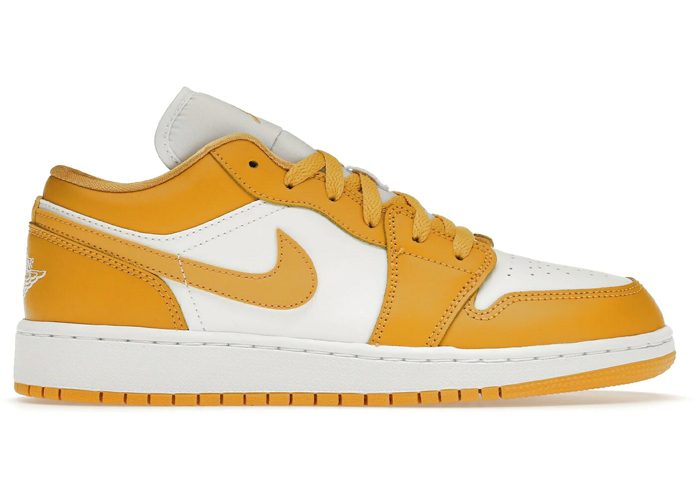 ナイキ ジョーダン 白色 ホワイト ジュニア キッズ JORDAN 1 LOW WHITE POLLEN (GS) / WHITE POLLEN ベビー マタニティ スニーカー|スニケス