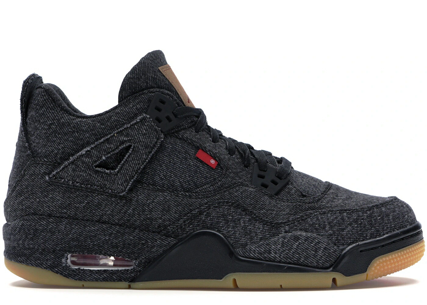 ナイキ ジョーダン 黒いこと 黒いこと LEVI\u0027S お坊っちゃん キッズ JORDAN 4 RETRO BLACK (GS) (BLANK TAG) / BLACK BLACK BLACK もの言う花 マタニティ スニーカー